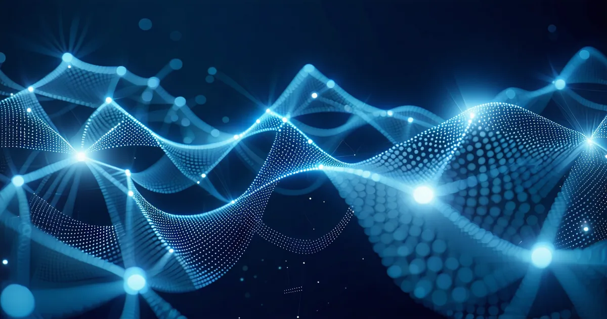 Abstract visualization of cryptographic algorithm migration and post-quantum lattice structures