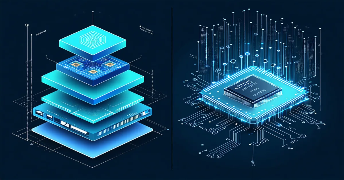 Split comparison diagram concept showing TEE software boundary versus discrete HSM hardware block