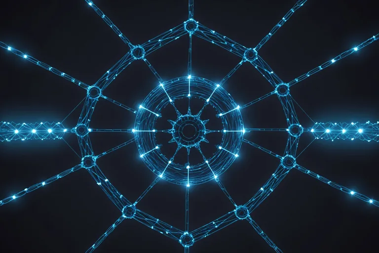Abstract visualization of remote attestation certificate chain with ROM anchor